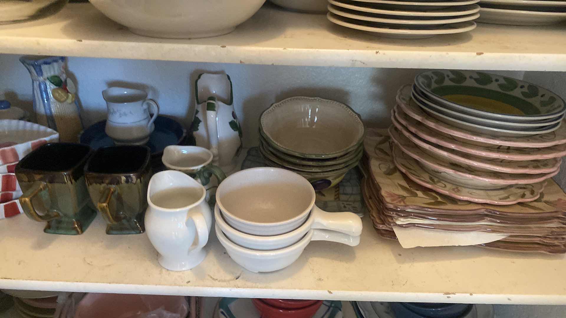 Photo 6 of BOTTOM 3 SHELVES IN PANTRY- WRAP DISHES