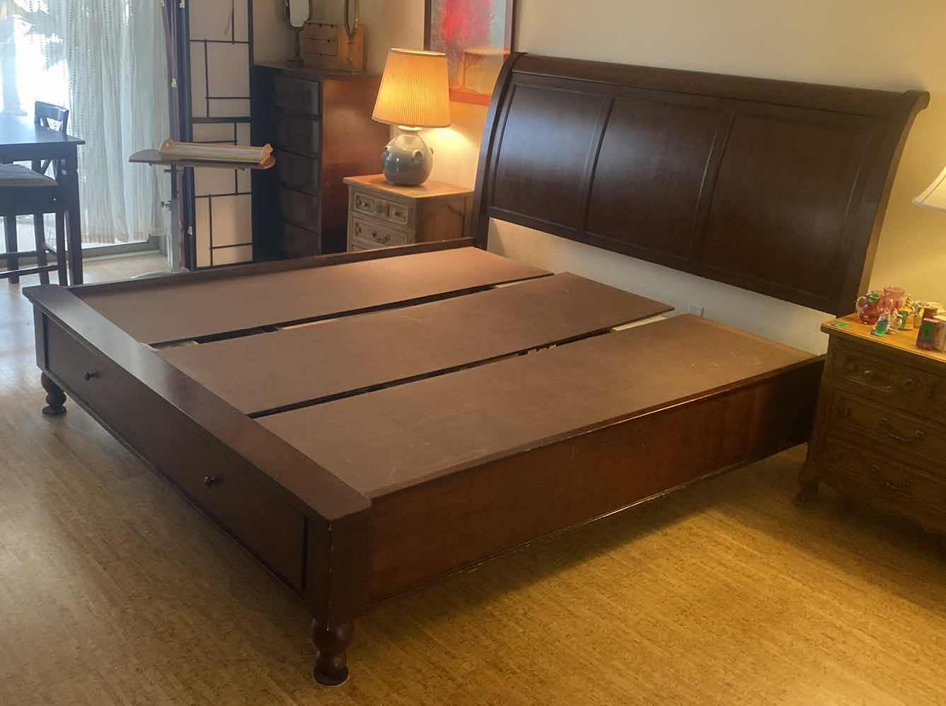 Photo 1 of ASPEN HOME PLATFORM BED WITH 2 DRAWERS 83“ x 92 1/2“ H58”