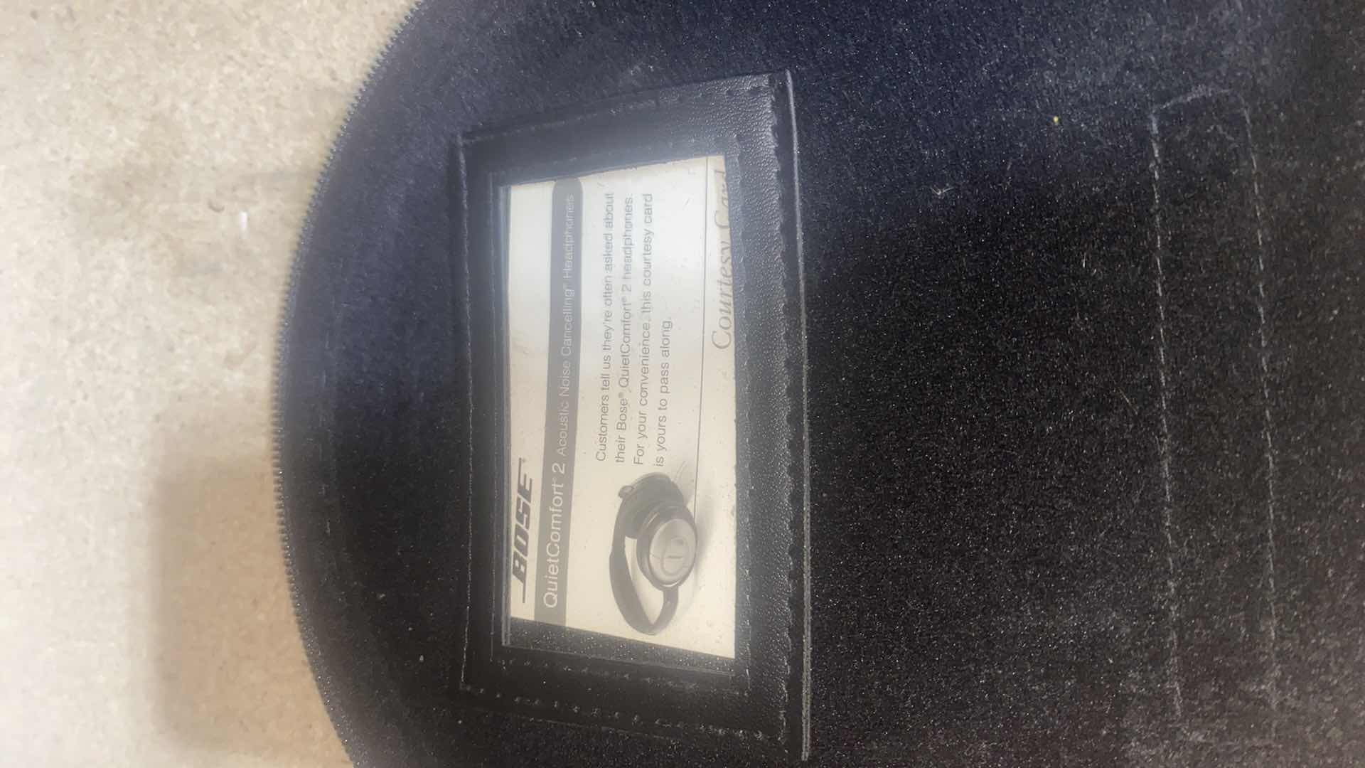 Photo 1 of BOSE WIRED HEADPHONES IN CASE