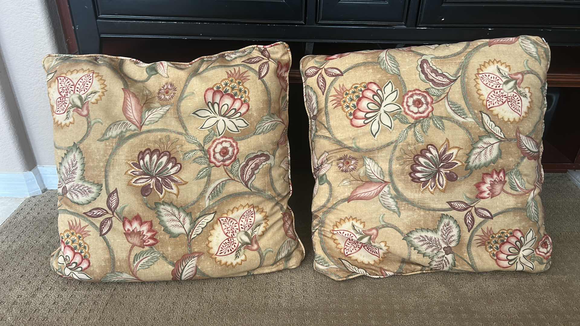 Photo 1 of 4-ACCENT PILLOWS (LARGEST 22” x 22”)