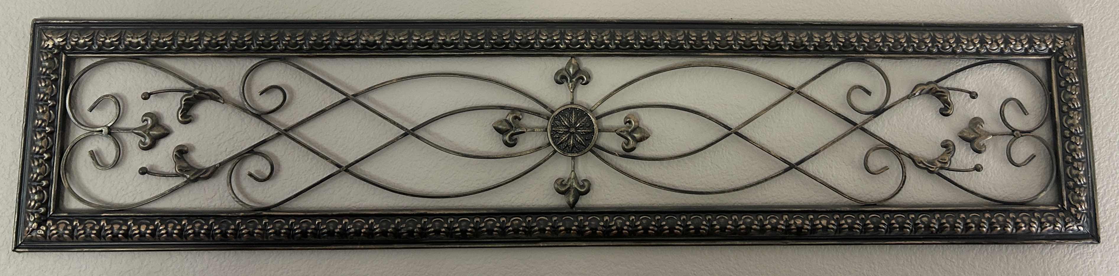 Photo 1 of METAL WALL DECOR 51” x 10”