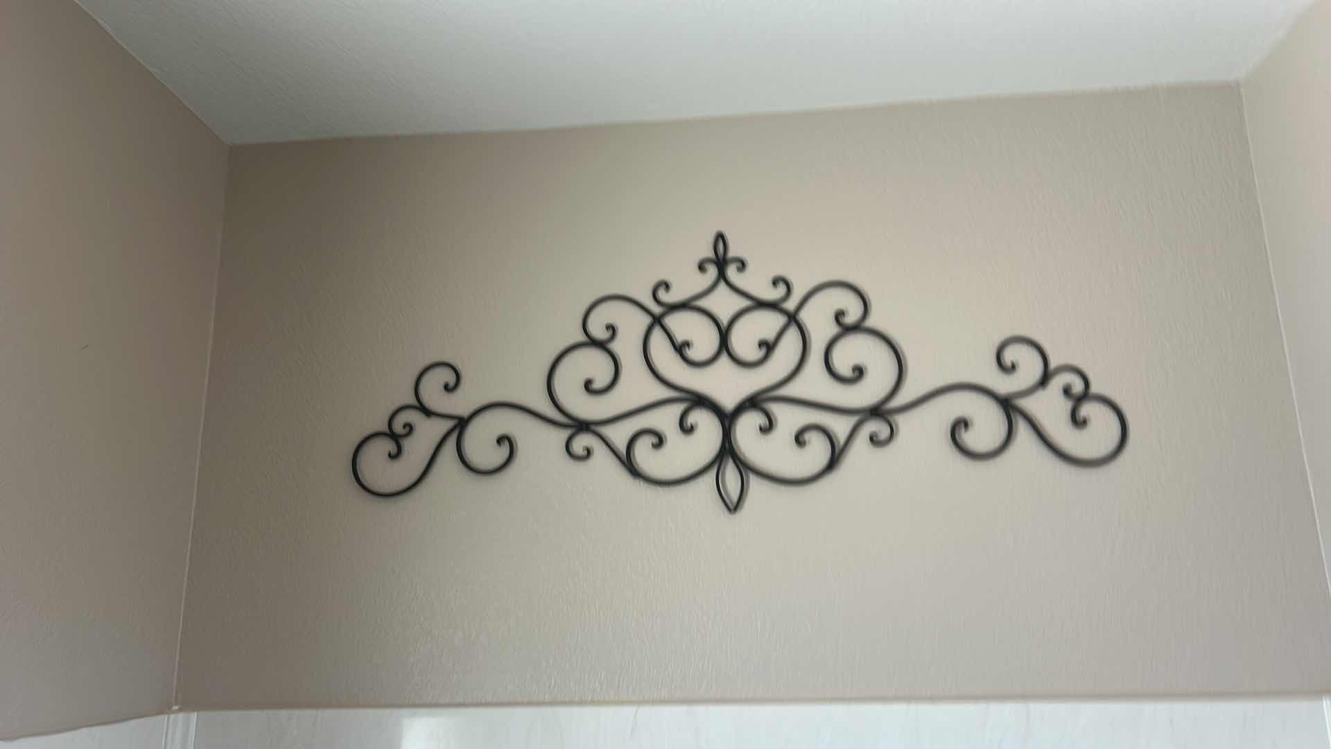 Photo 1 of METAL WALL DECOR 44” x 17”