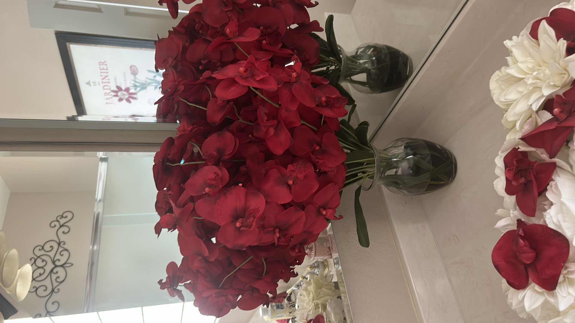 Photo 1 of 2 FAUX FLORAL ARRANGEMENTS (TALLEST 25”)