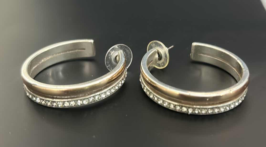 Photo 1 of 2 PAIRS-BRIGHTON GOLD PIERCED EARRINGS
