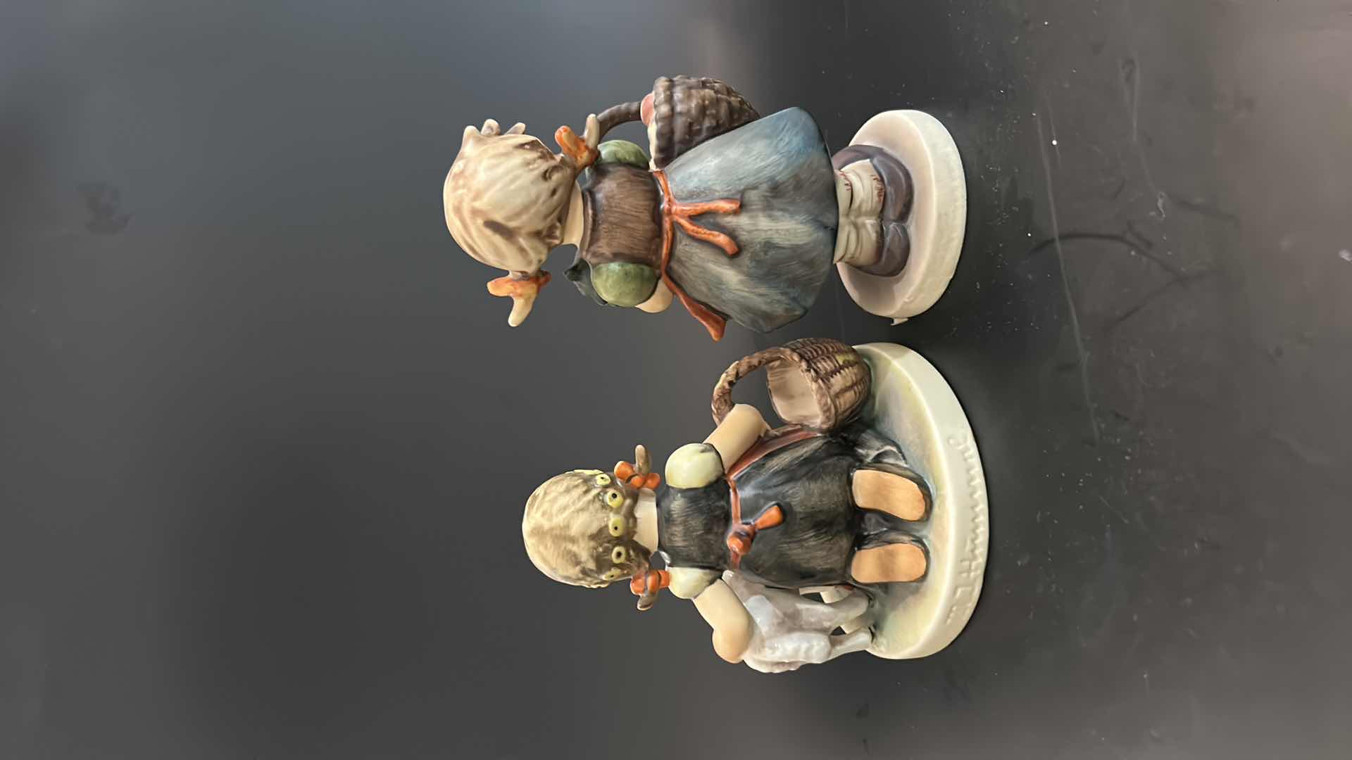 Photo 1 of 2 VINTAGE GOEBEL 
FIGURINES (TALLEST 5”)