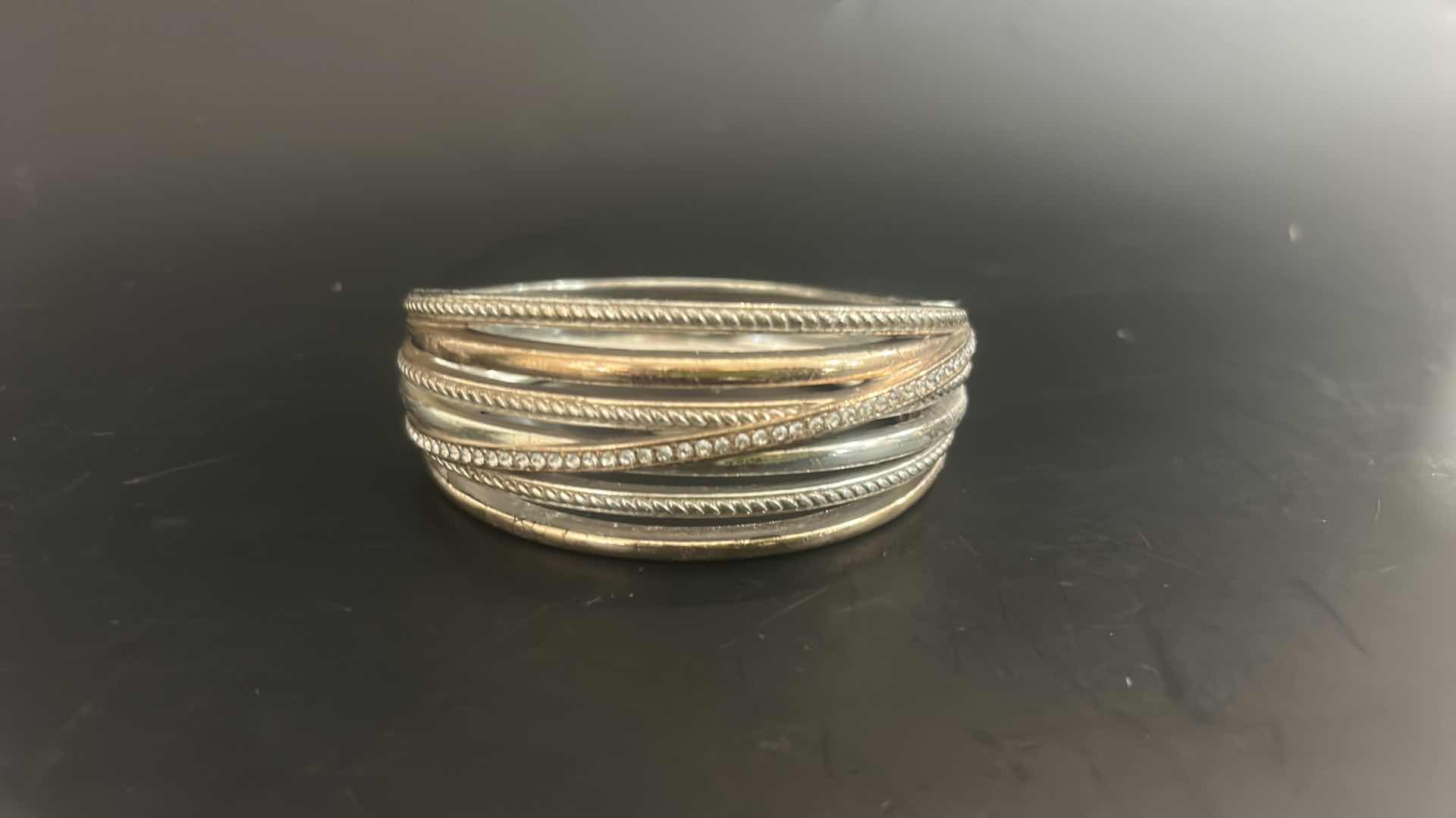 Photo 1 of 2-BRIGHTON GOLD & SILVER TONE BRACELETS