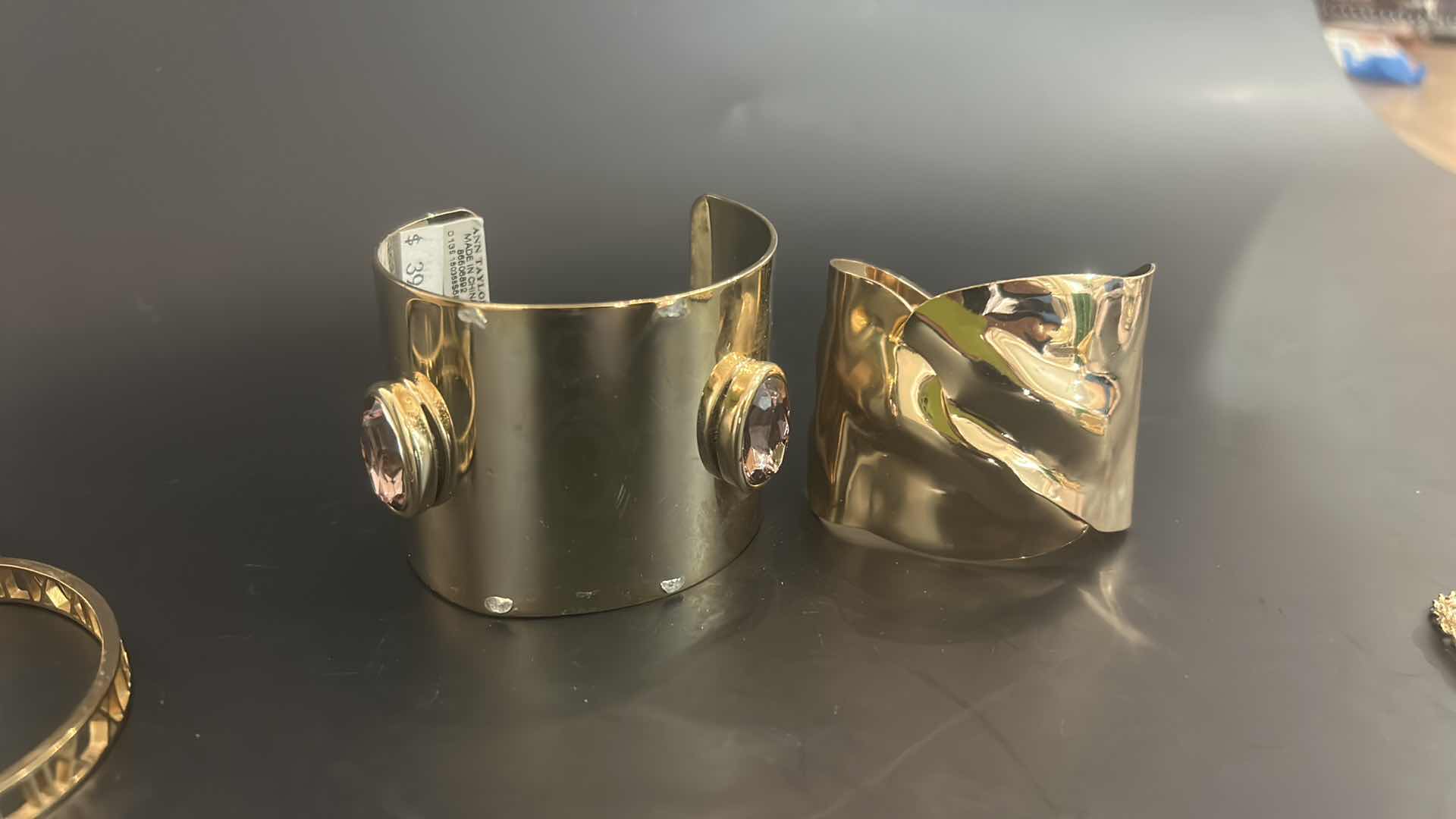Photo 1 of 7-GOLD TONE FASHION BRACELETS