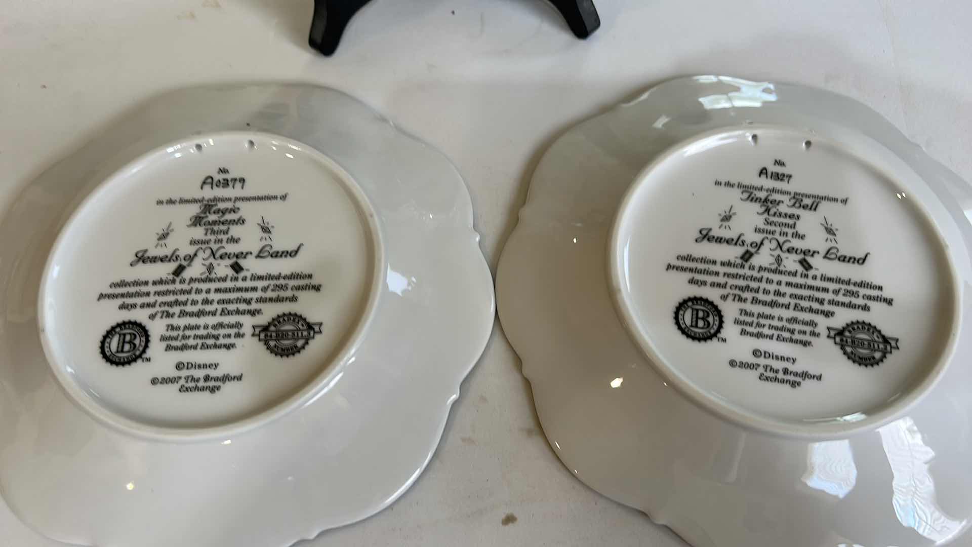 Photo 1 of 3 NUMBERED BRADFORD EXCHANGE LIMITED EDITION “JEWELS OF NEVER LAND” TINKER BELL H7.5”