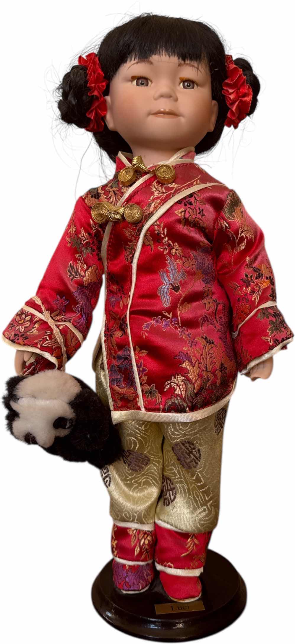 Photo 1 of VINTAGE LUCI DESIGN FRAGRANCE LIMITED EDITION COLLECTIBLE PORCELAIN DOLL, 2003
H16”