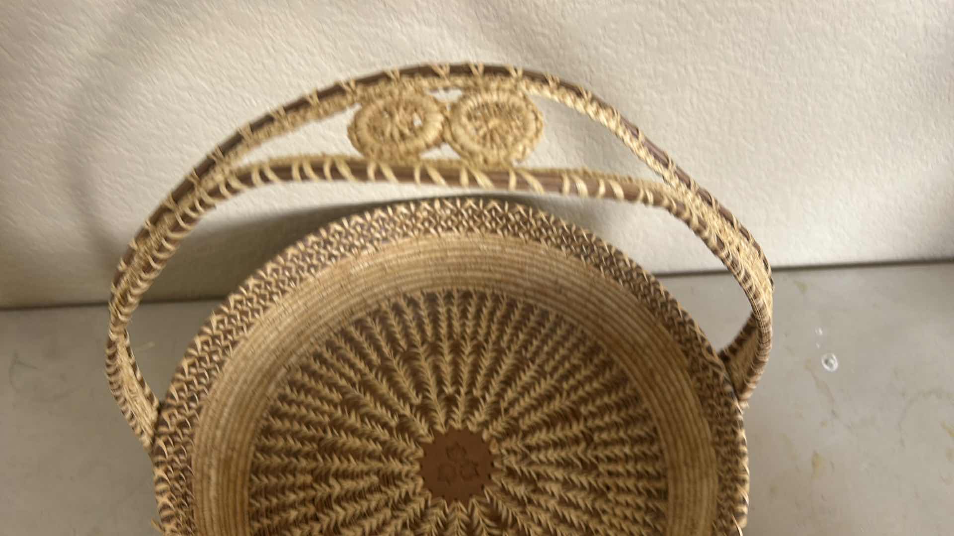 Photo 1 of 3 NEW WITH TAGS PINES AND POTS BY CAROL HANDMADE BASKETS AND MORE LARGEST 12.5” x 11”