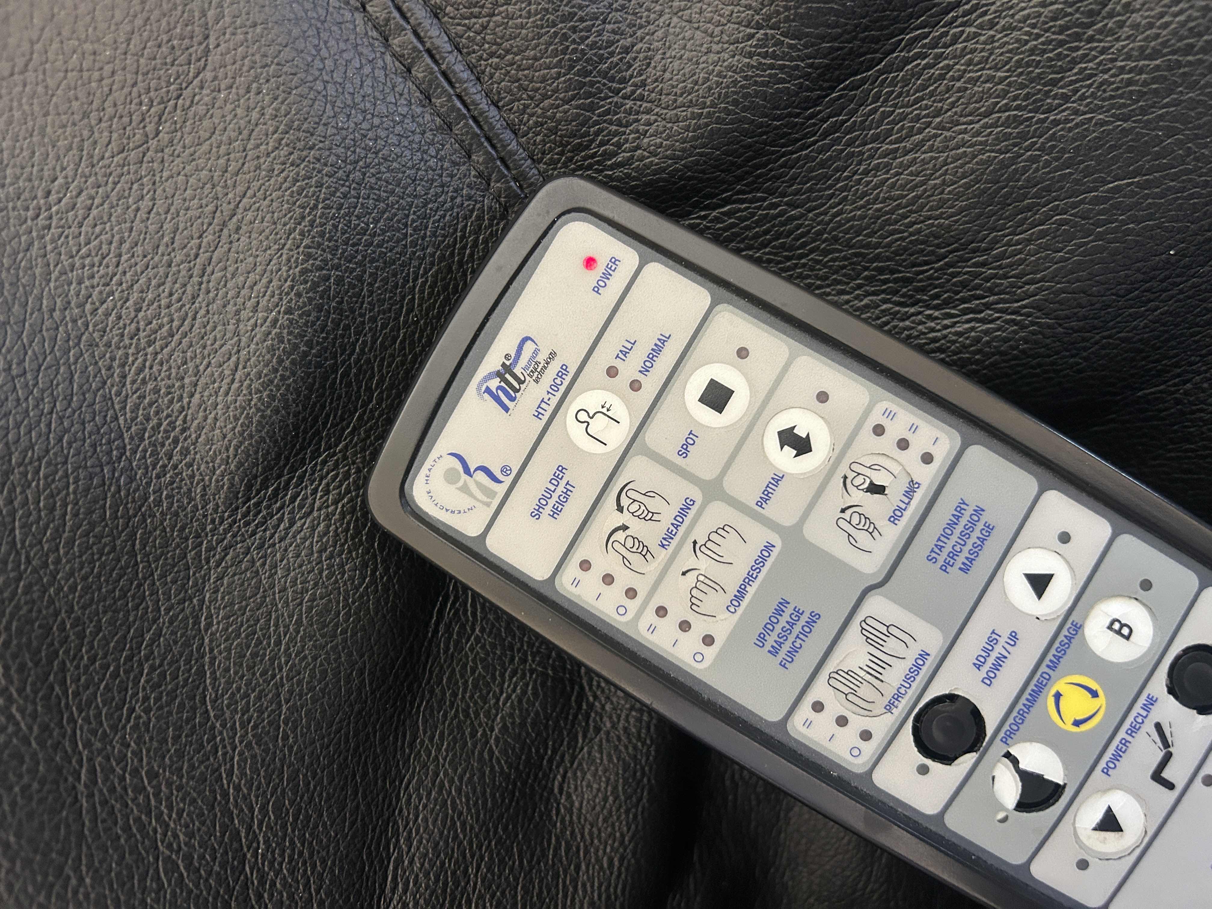 Photo 1 of HTT RECLINING BLACK LEATHER  MASSAGE CHAIR