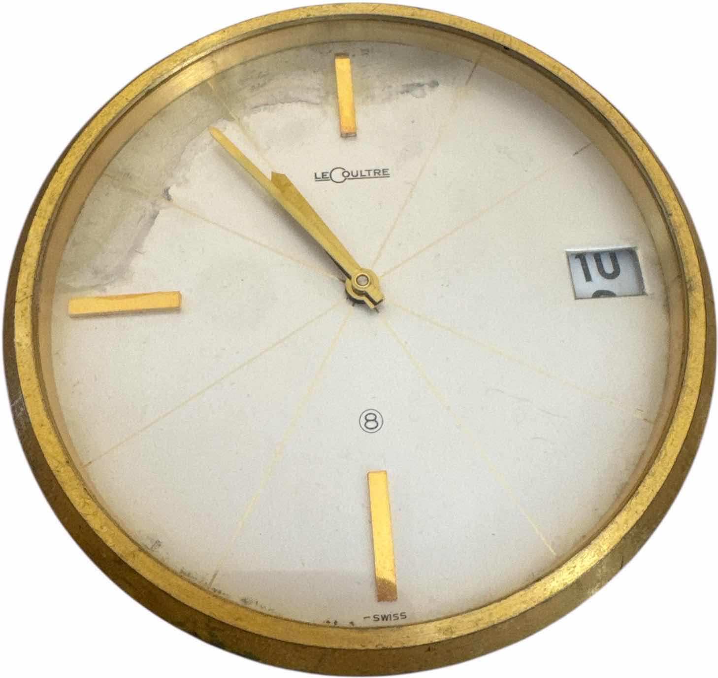 Photo 1 of VINTAGE CLOCK JAEGER LECOULTRE 1960’S

D3.75”