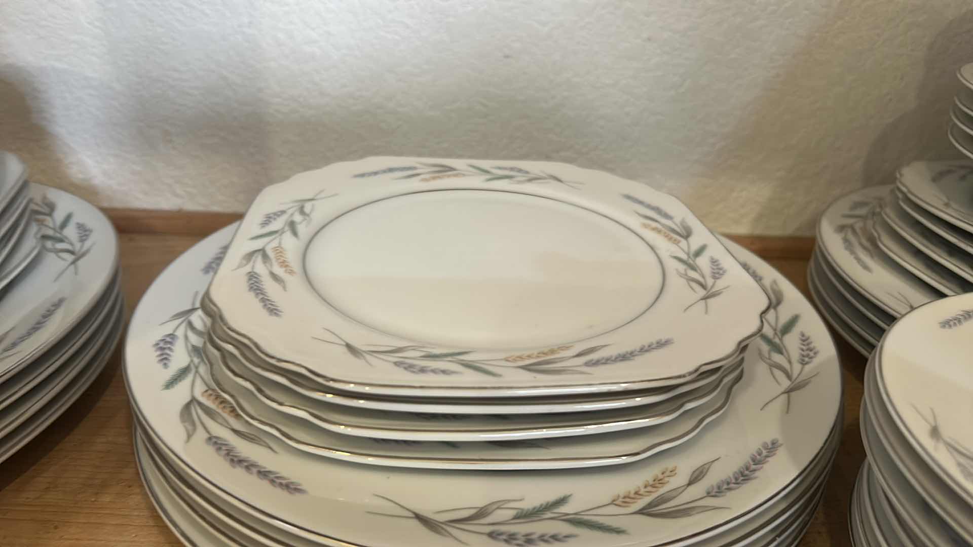 Photo 1 of 20 PC’S BLUE HARVEST DINNERWARE