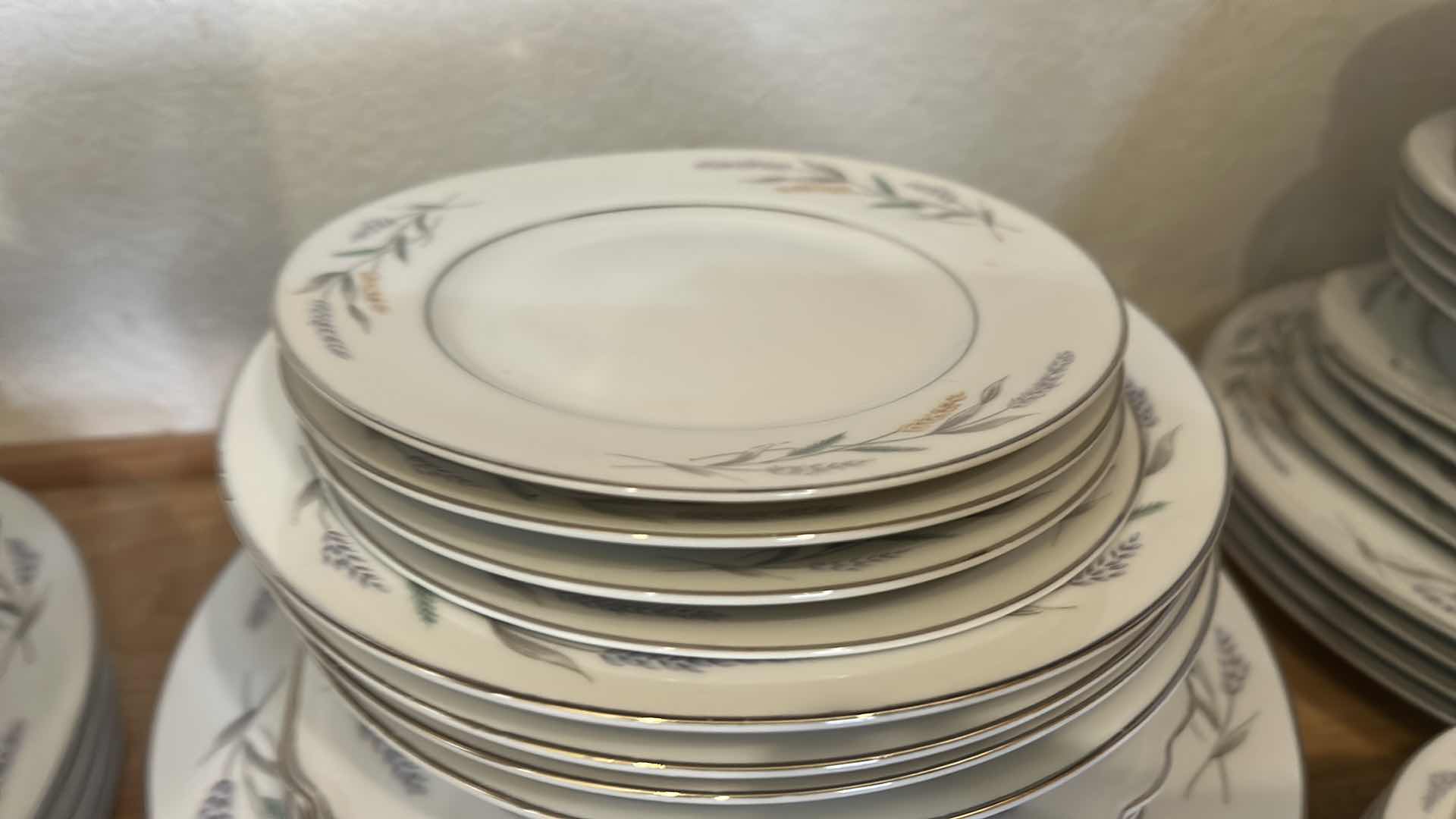 Photo 1 of 20 PC’S BLUE HARVEST DINNERWARE