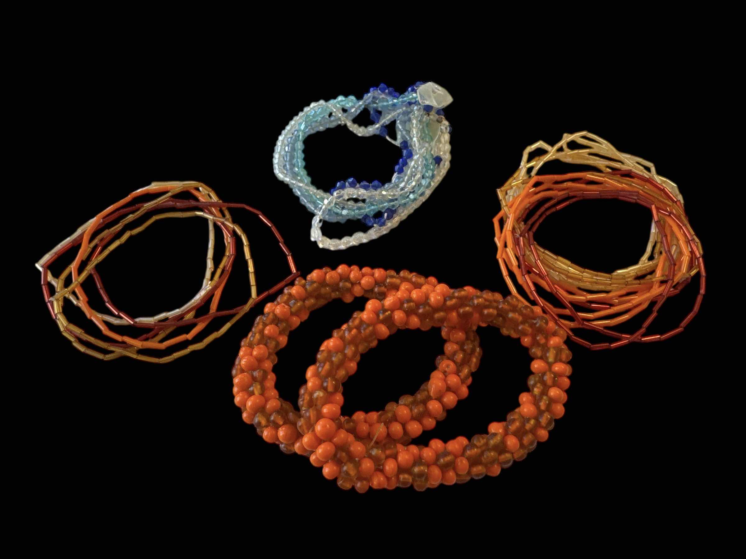 Photo 1 of ASSORTED BEADED BRACELETS, JEWELRY

D3”