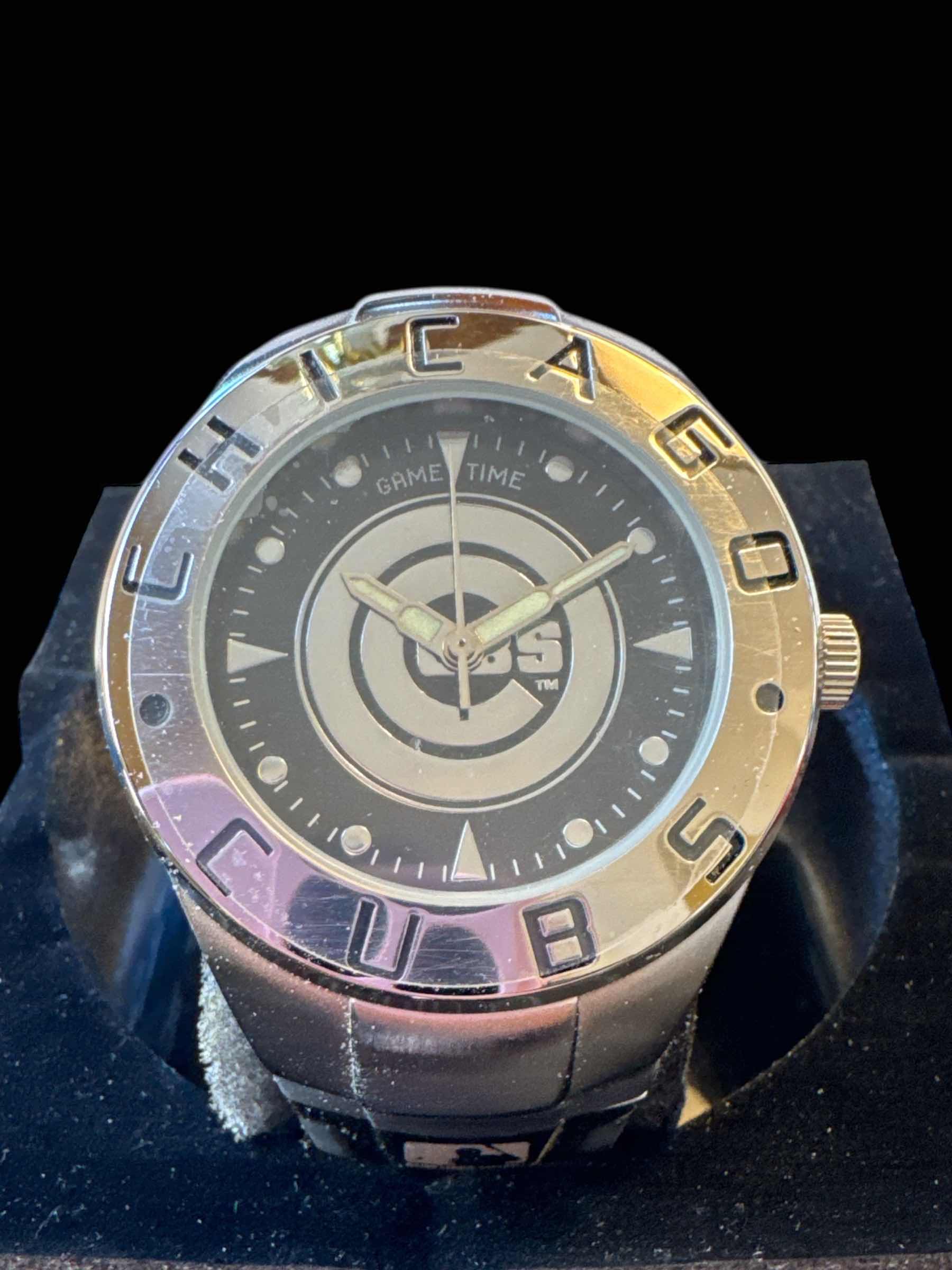Photo 1 of MLB 2008 BOLD BLACK WATCH CHICAGO CUBS


L9”
