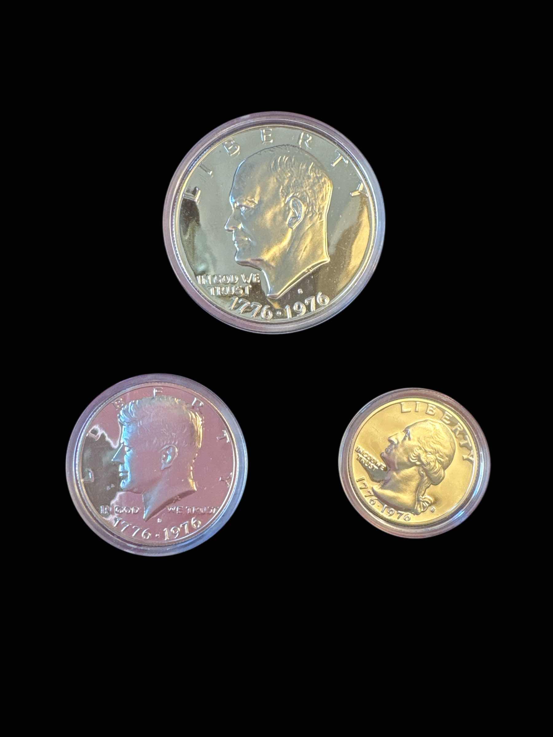 Photo 1 of 1776-1976 UNITED STATES BICENTENNIAL SILVER PROOF SET