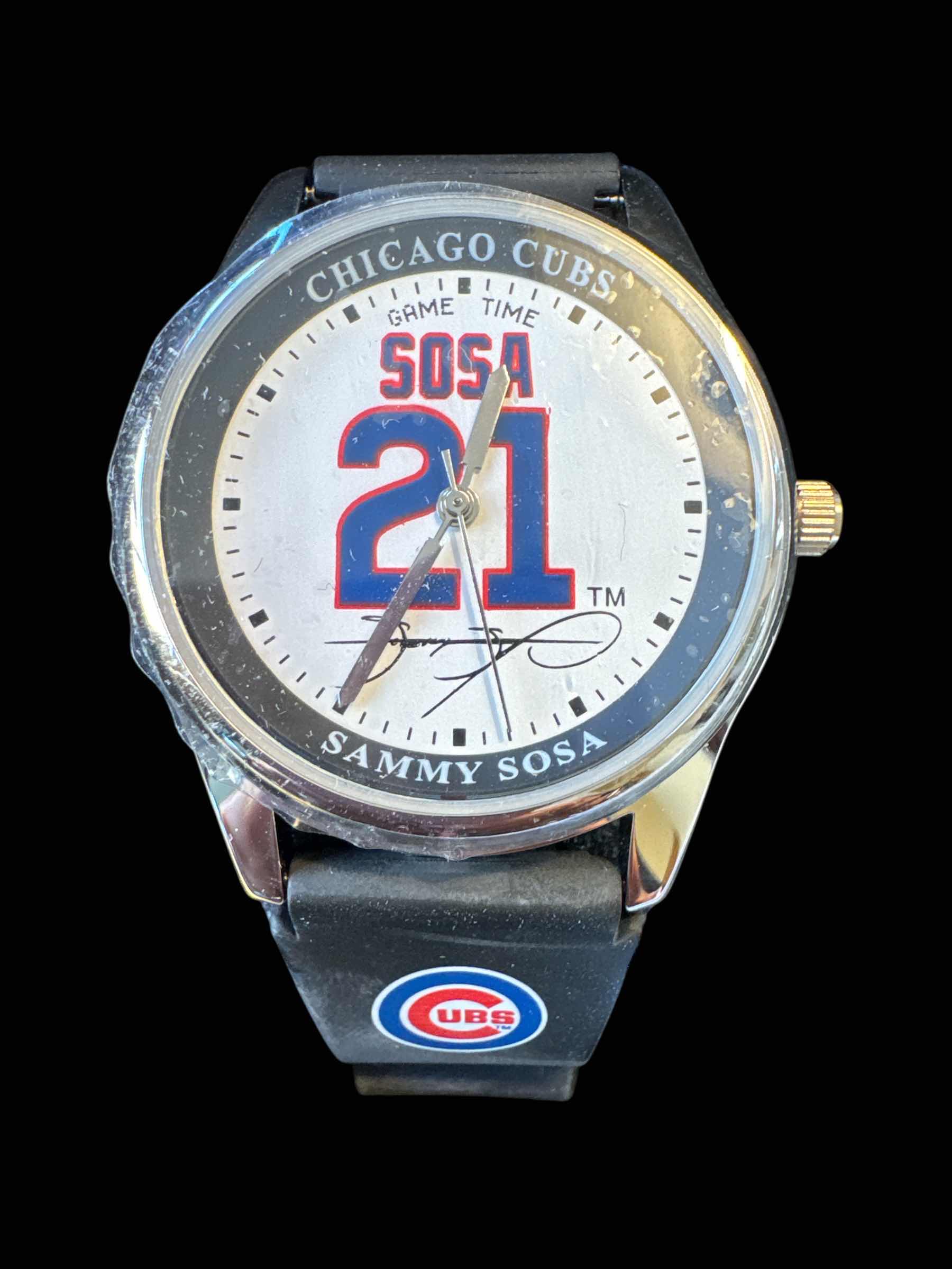 Photo 1 of 2004 MLB GAME TIME CHICAGO CUBS SAMMY SOSA 21 WATCH