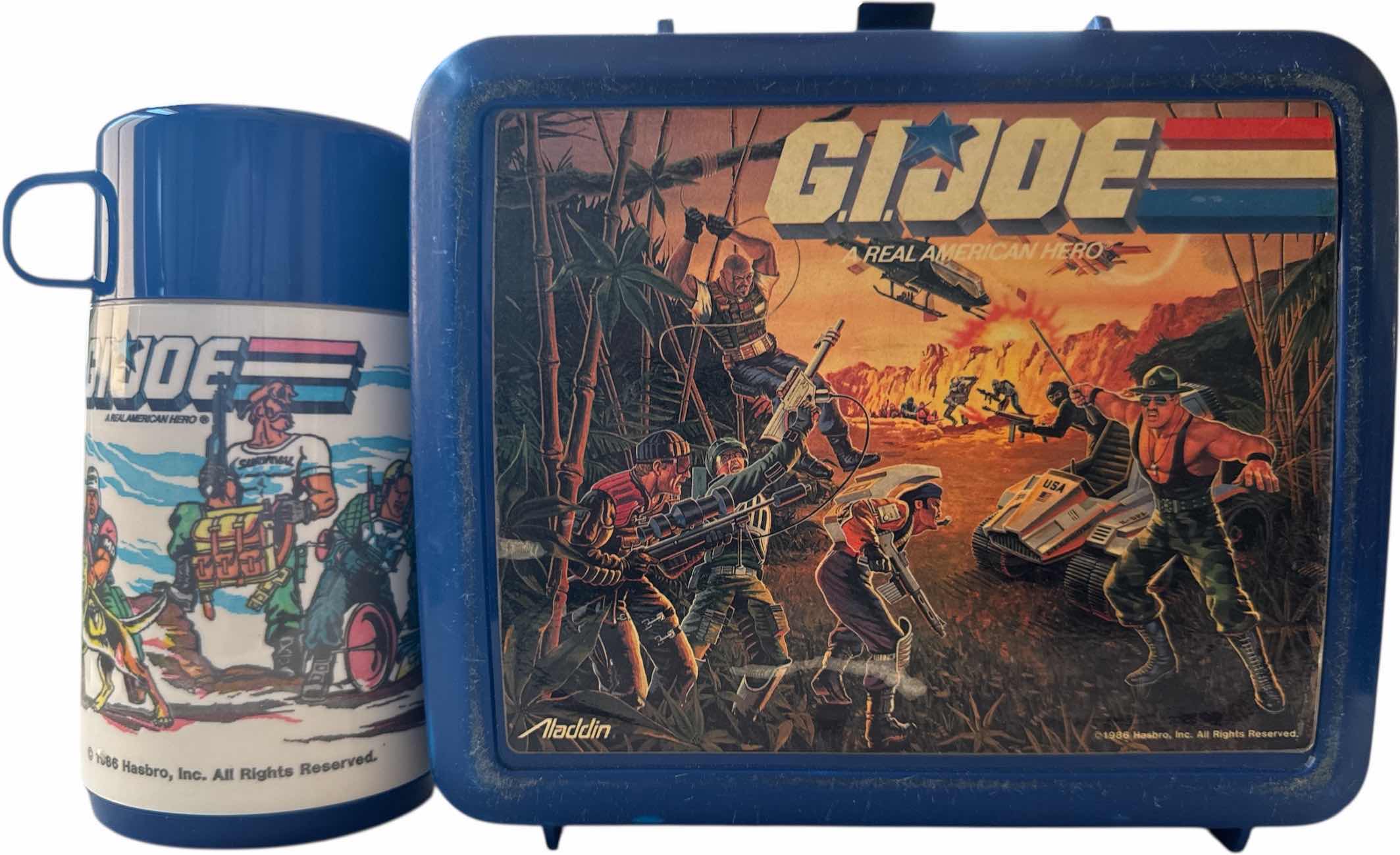 Photo 1 of VINTAGE 1986 G.I. JOE A REAL AMERICAN HERO, PLASTIC, BLUE