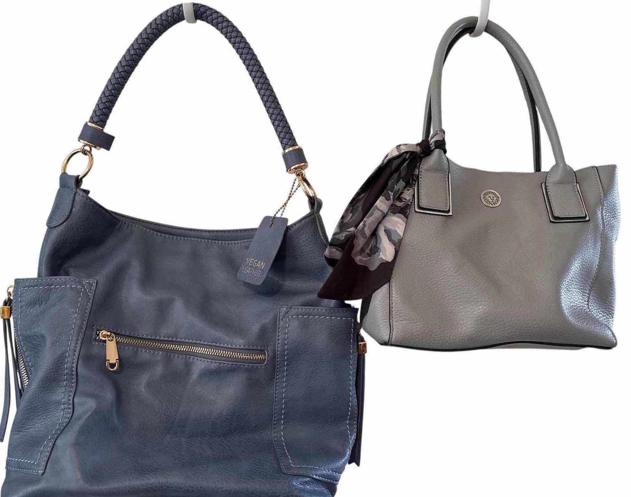 Photo 1 of VEGAN LEATHER 13” AND ANNE KLEIN HANDBAG 9”