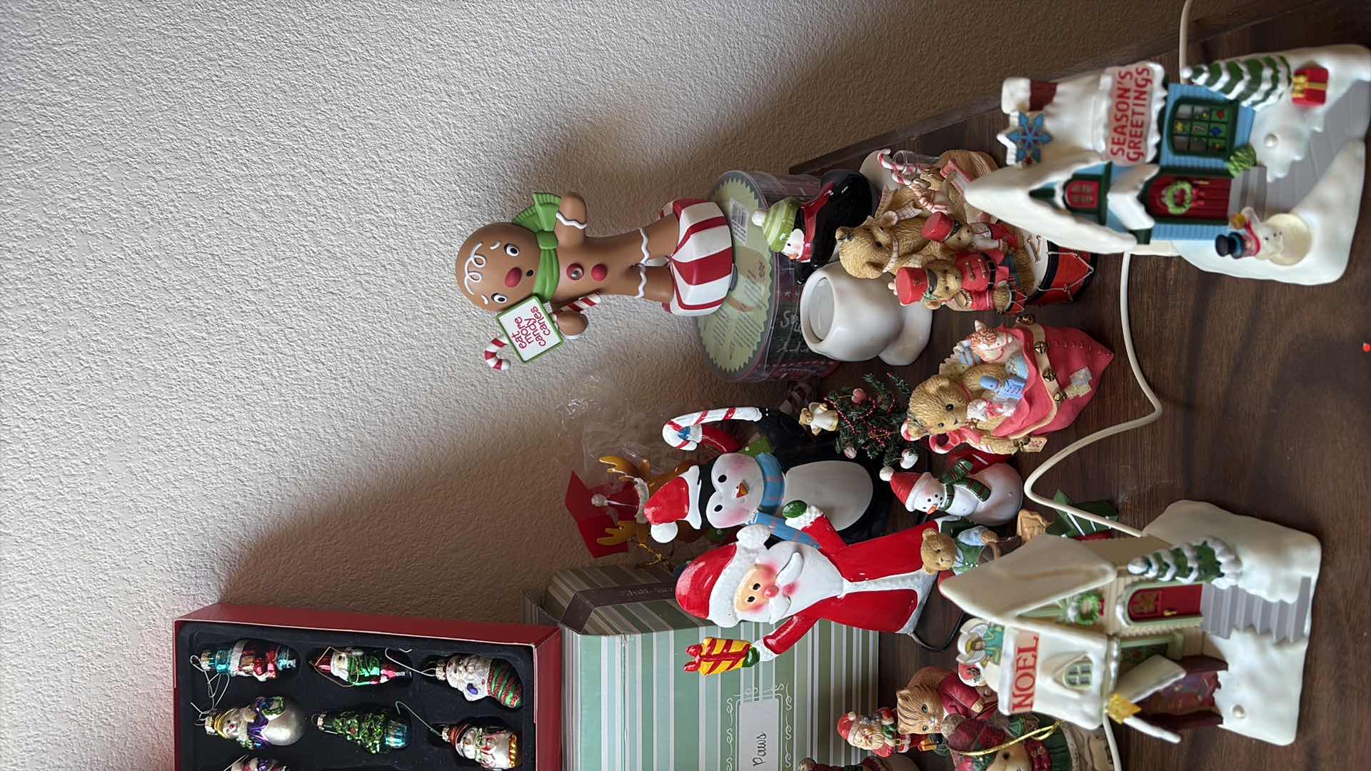 Photo 1 of CHRISTMAS ORNAMENTS AND TABLE DECOR