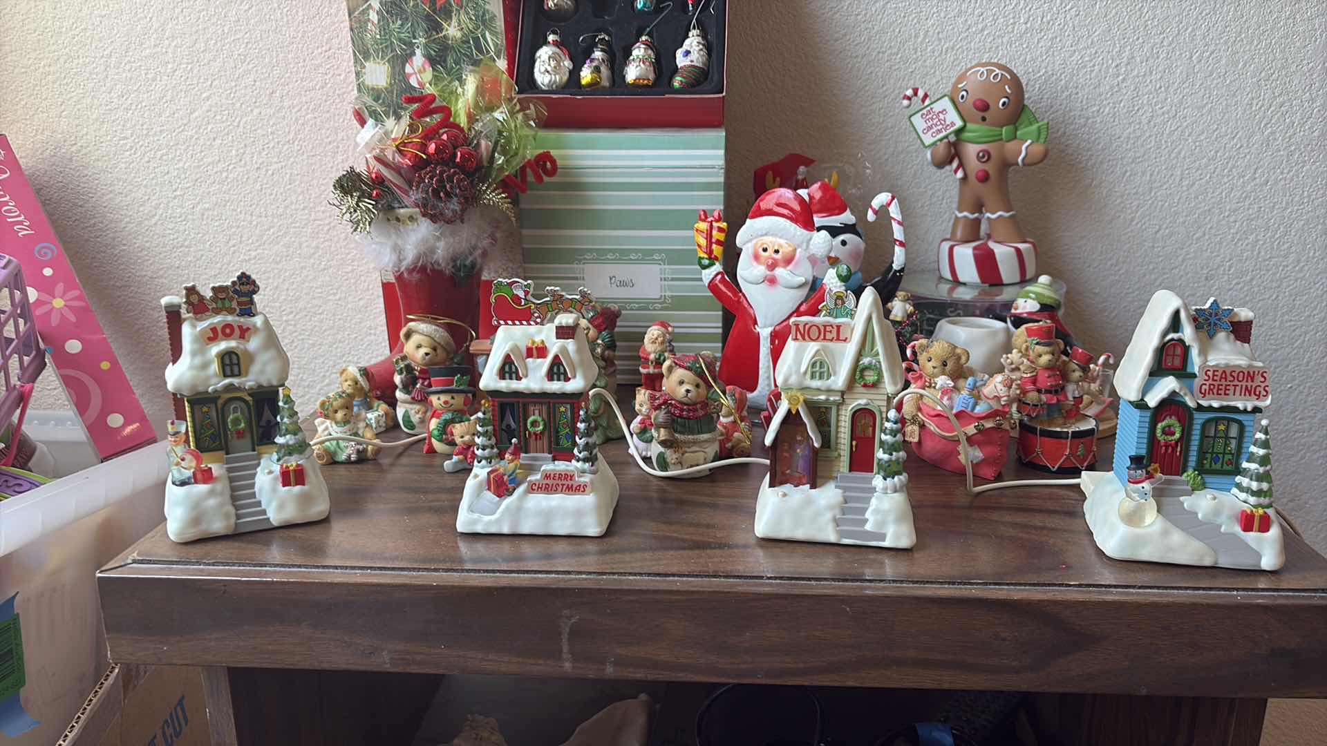Photo 1 of CHRISTMAS ORNAMENTS AND TABLE DECOR