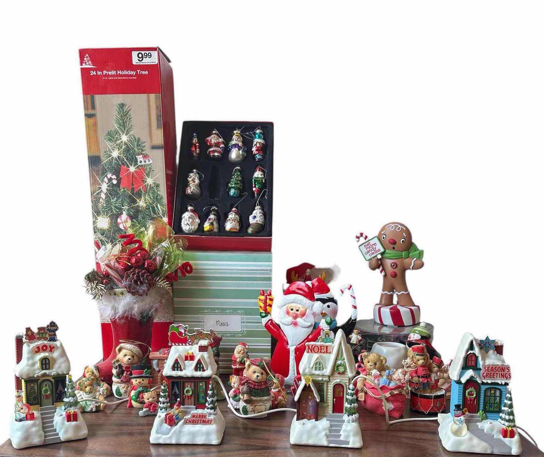 Photo 1 of CHRISTMAS ORNAMENTS AND TABLE DECOR