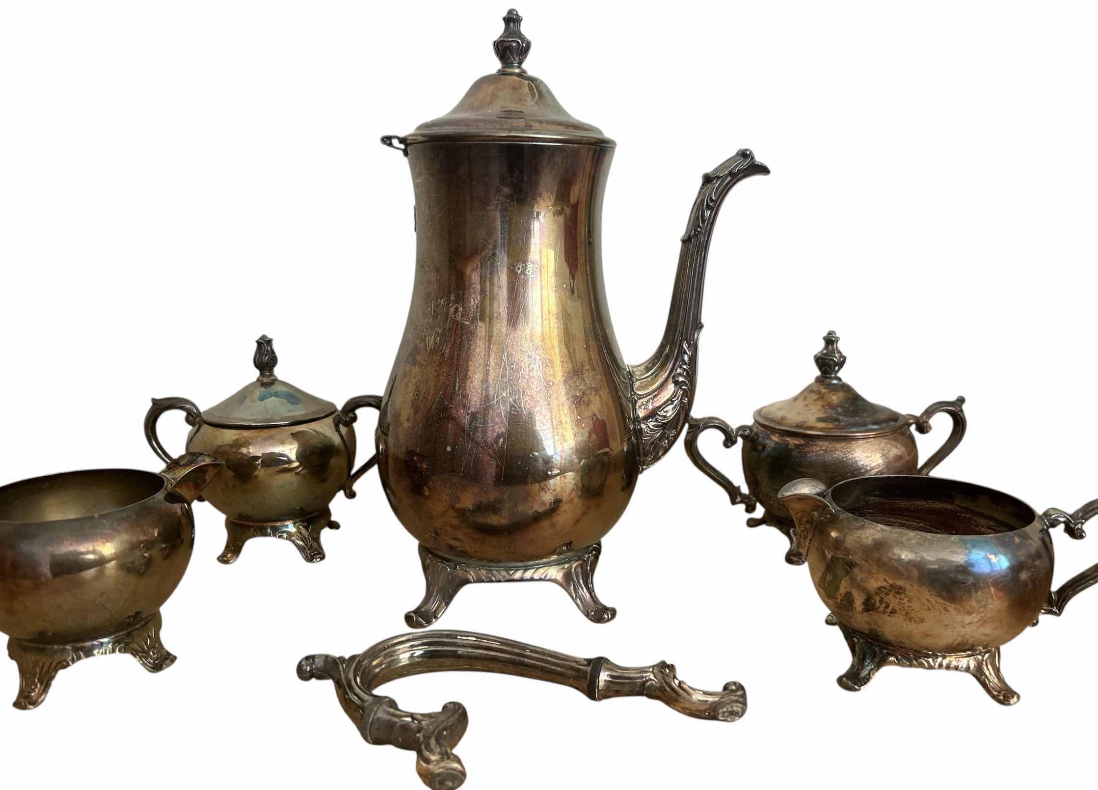 Photo 1 of SILVER PLATED TEA SERVICE FB ROGERS