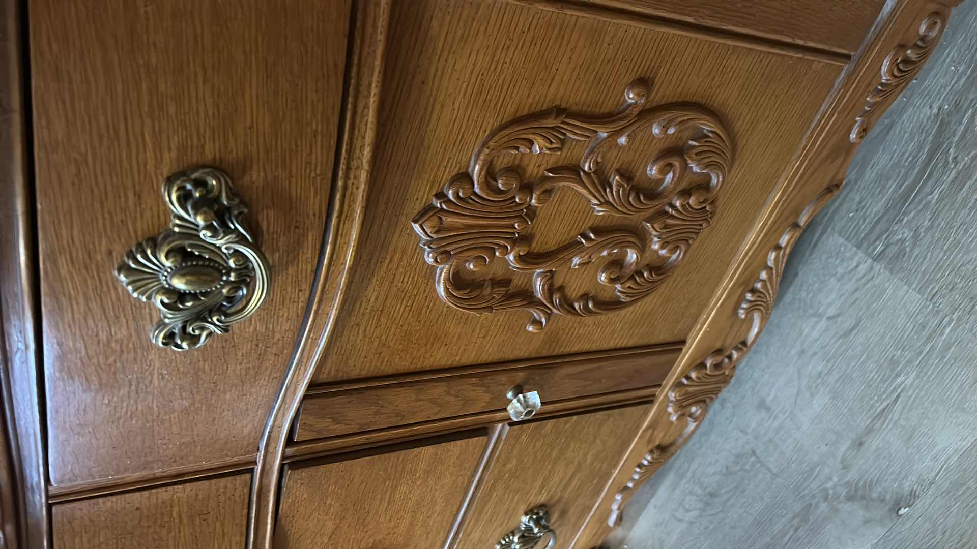 Photo 1 of STANLEY FURNITURE VINTAGE SECRETARY DESK AND HUTCH 38“ x 20“ x H70“