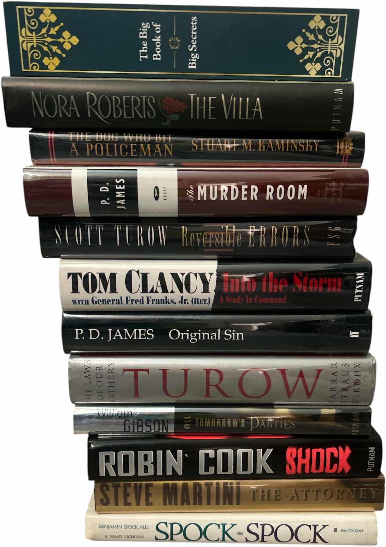 Photo 1 of STACK OF HARDCOVER BOOKS