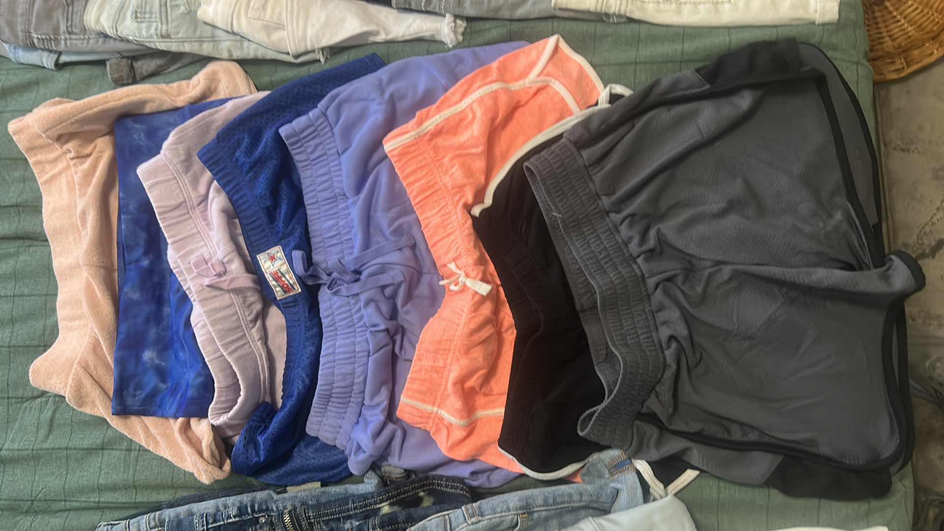 Photo 1 of 30 PAIRS OF GIRLS SHORTS MOSTLY SIZE 4