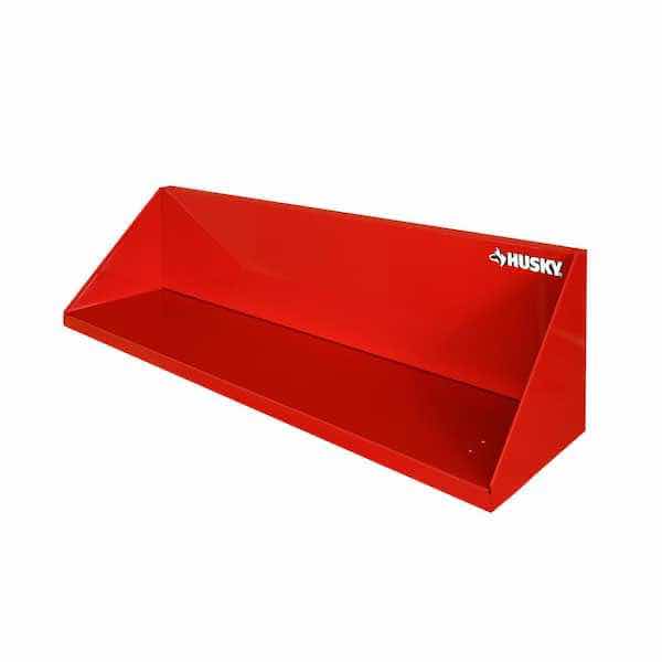 Photo 1 of NEW HUSKY RED COATED STEEL WALL MOUNTED SHELF 36” X 9” H9”