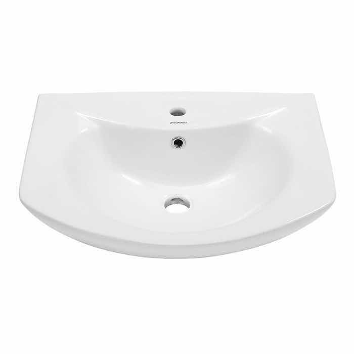 Photo 3 of NEW SWISS MADISON CHATEAU WHITE PEDESTAL SINK (2 BOX SET) MODEL SM-PS305-P & SM-PS305-S