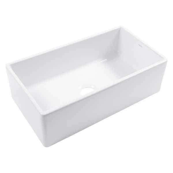 Photo 3 of NEW SINKOLOGY BRADSTREET II 36" WHITE CERAMIC SINGLE BOWL SINK MODEL 1004154580