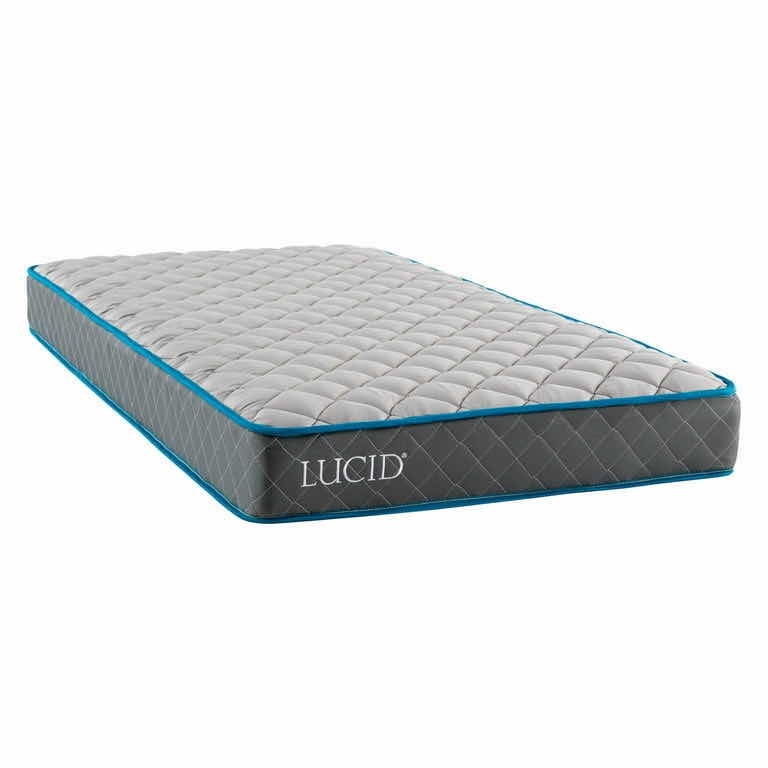 Photo 1 of NEW LUCID BOUNDER COMFORT PLUS 7” TWIN INNERSPRING MATTRESS MODEL LUO7TTGRSP