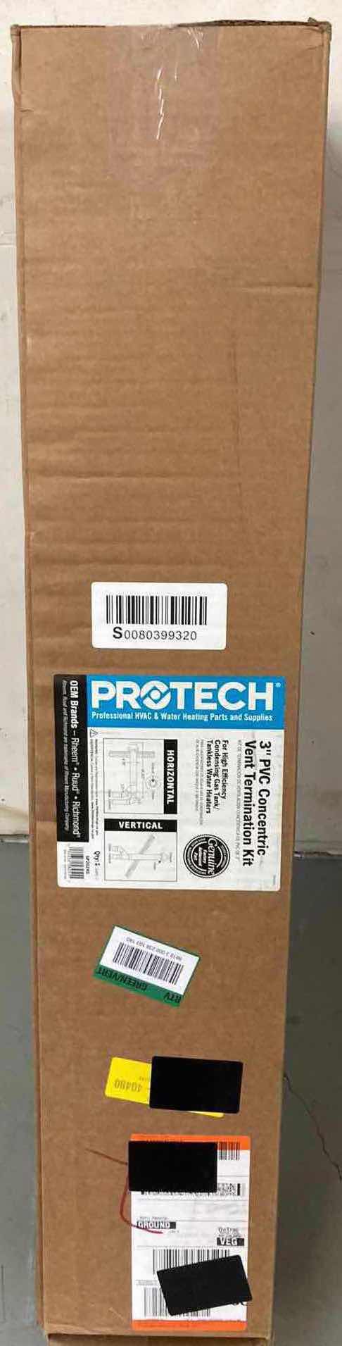 Photo 7 of NEW PROTECH 3” PVC CONCENTRIC VENT TERMINATION KIT MODEL SP20245