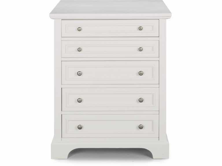 Photo 1 of NEW HOMESTYLES NAPLES COLLECTION WHITE WOOD CASUAL DINING ISLAND STORAGE CHEST/DRESSER/SHELF MODEL 5530-91