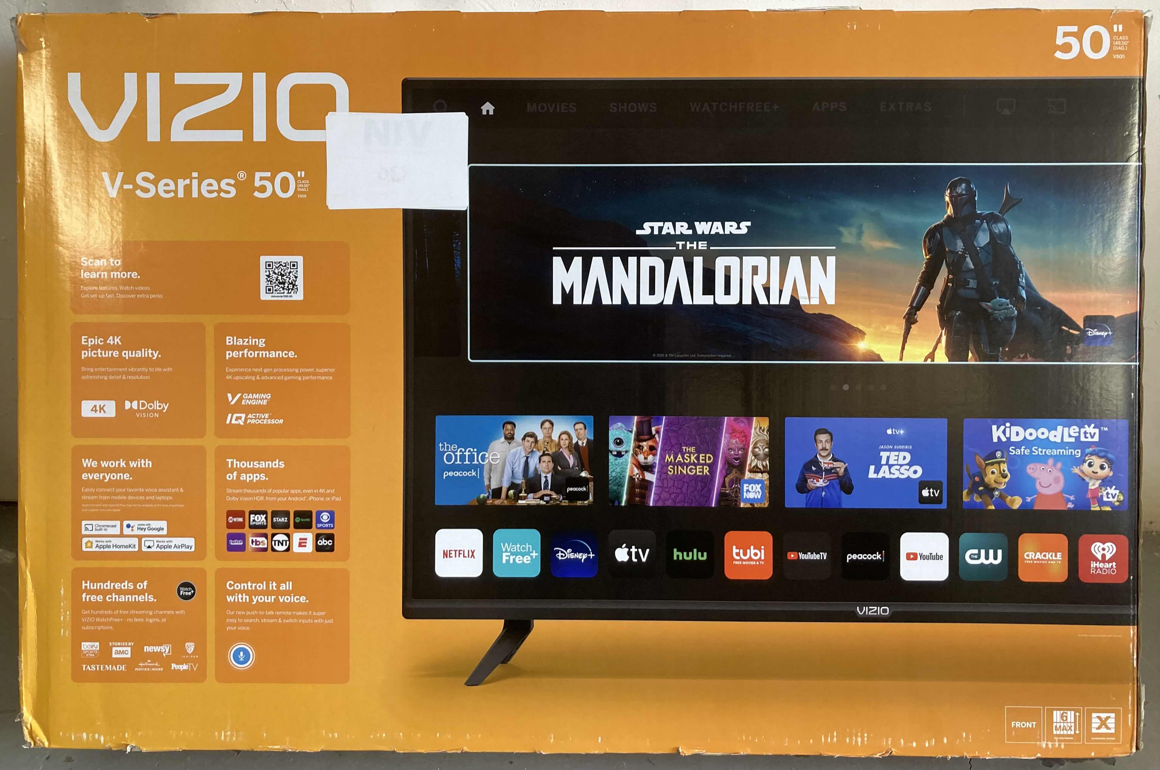 Photo 5 of NEW VIZIO V-SERIES 50” 4K LED SMART TV MODEL V505