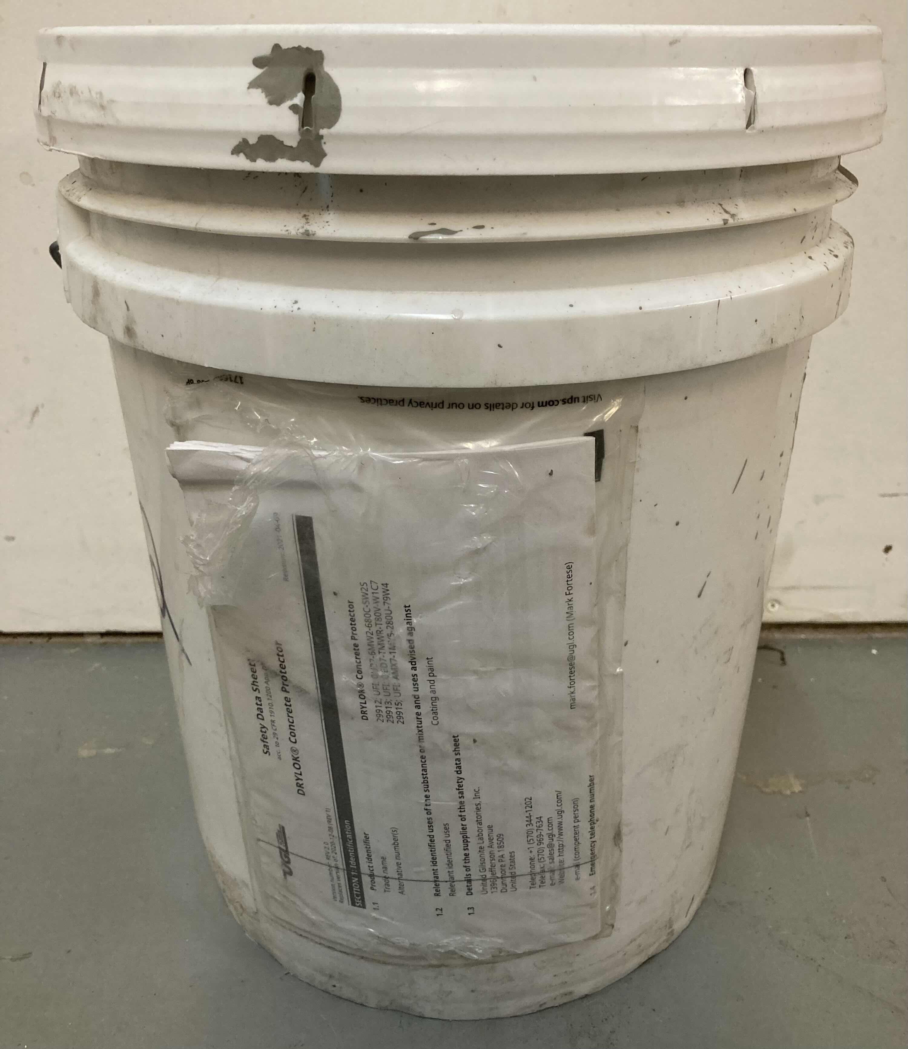 Photo 1 of NEW DRYLOK CONCRETE PROTECTOR 5GAL SEALED BUCKET