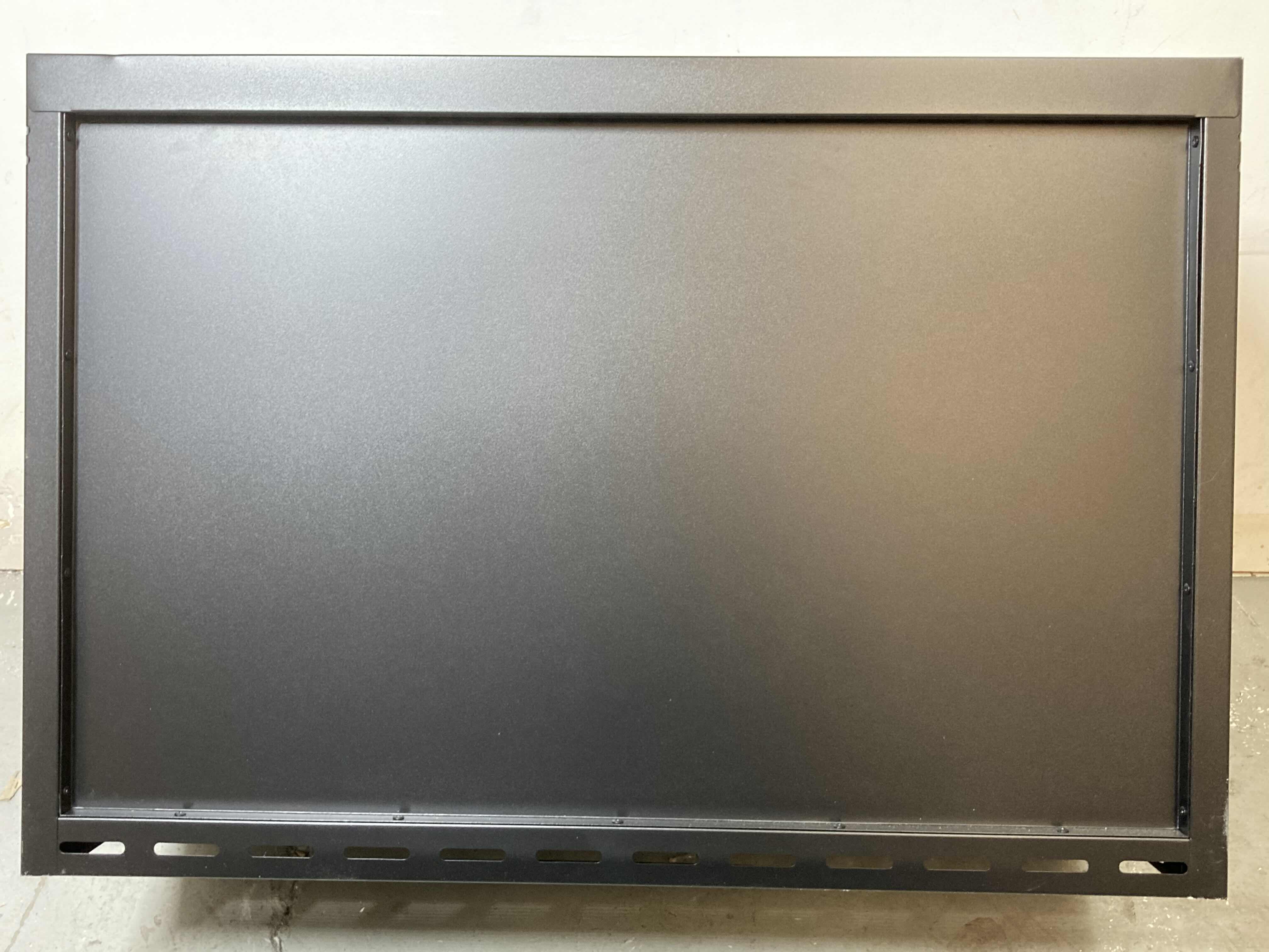 Photo 4 of HUSKY BLACK COATED STEEL 2 DOOR WALL MOUNT GARAGE CABINET 32” X 14” H22”