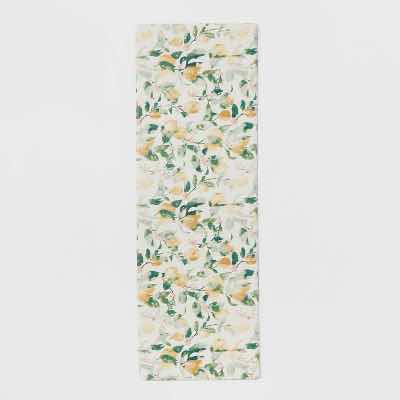 Photo 1 of NEW THRESHOLD LEMON TREE COMFORT NON-SKID KITCHEN RUNNER AREA RUG 20” X 60”