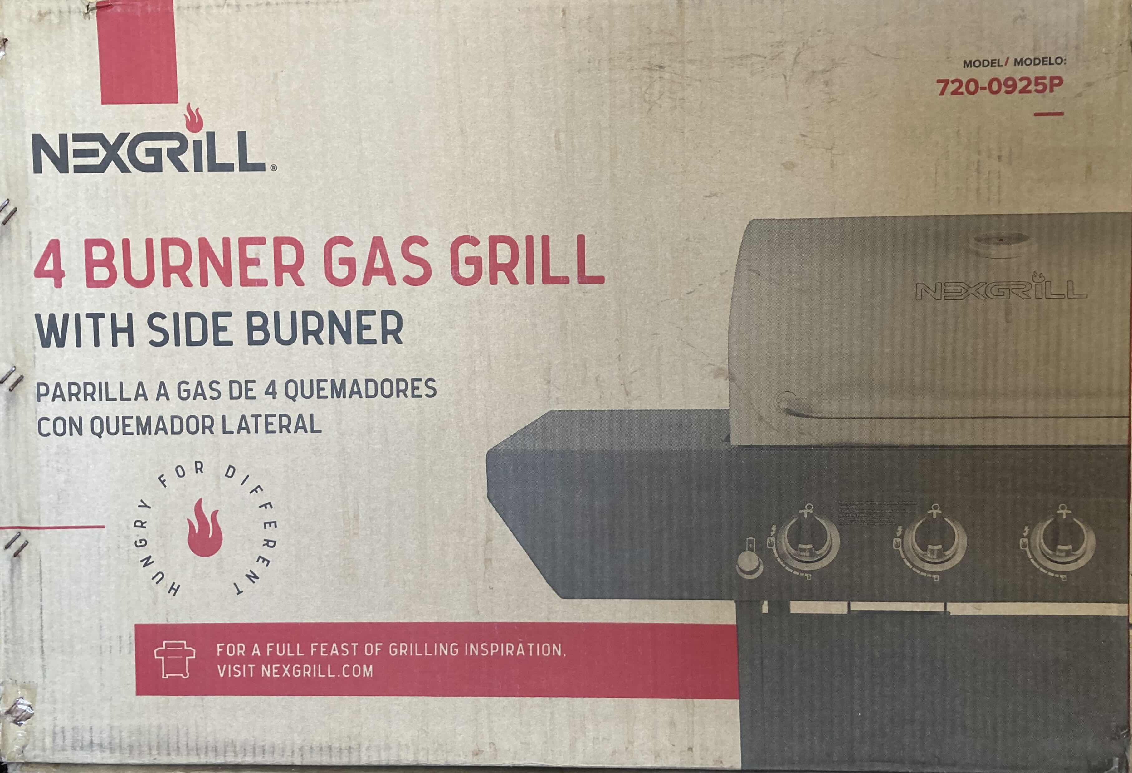 Photo 9 of NEW NEXGRILL 4 BURNER W SIDE BURNER GAS BBQ GRILL MODEL 720-0925P