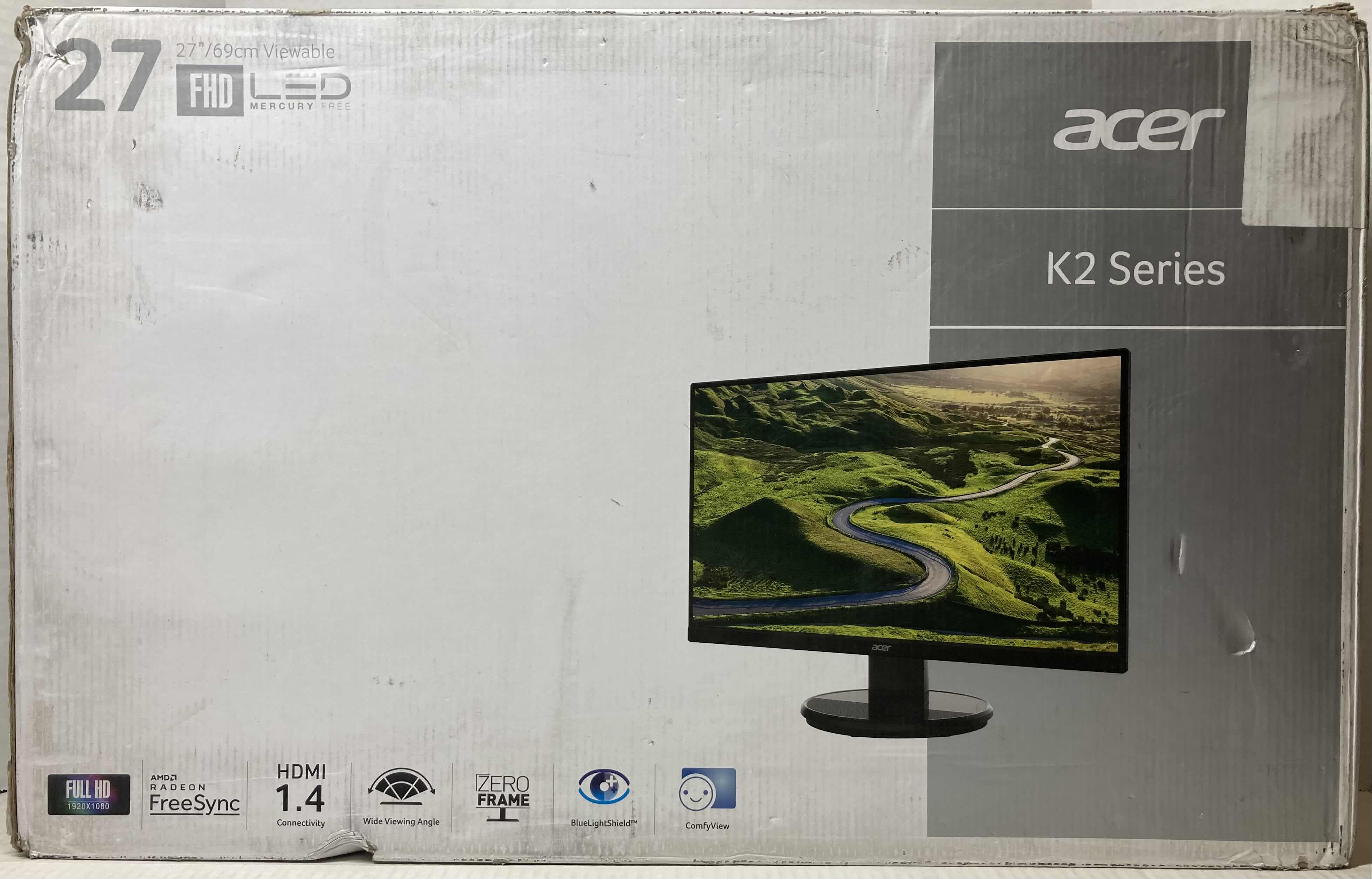 Photo 4 of NEW ACER 27” K2 SERIES LED MONITOR FHD MODEL KB272HL BIX