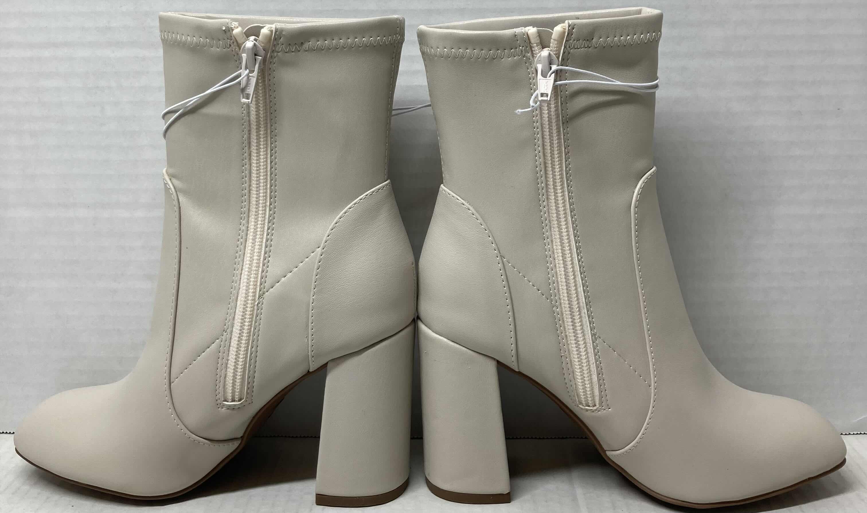 Photo 3 of NEW A NEW DAY PENELOPE MEMORY FOAM OFF-WHITE ZIP UP BOOTS WOMENS SIZE 12