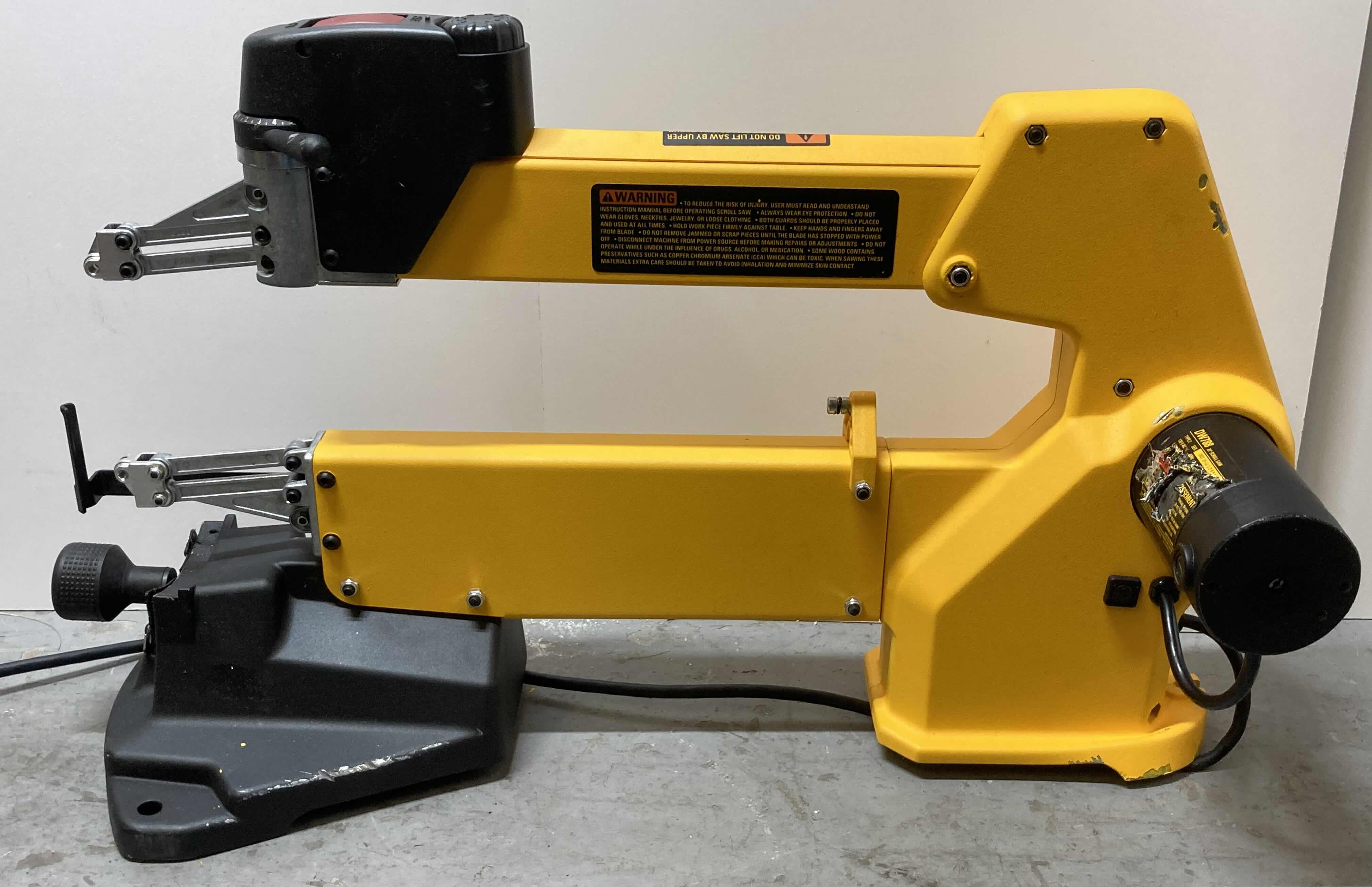 Photo 4 of $600.  DEWALT 20” VARIABLE SPEED SCOLL SAW MODEL DW788