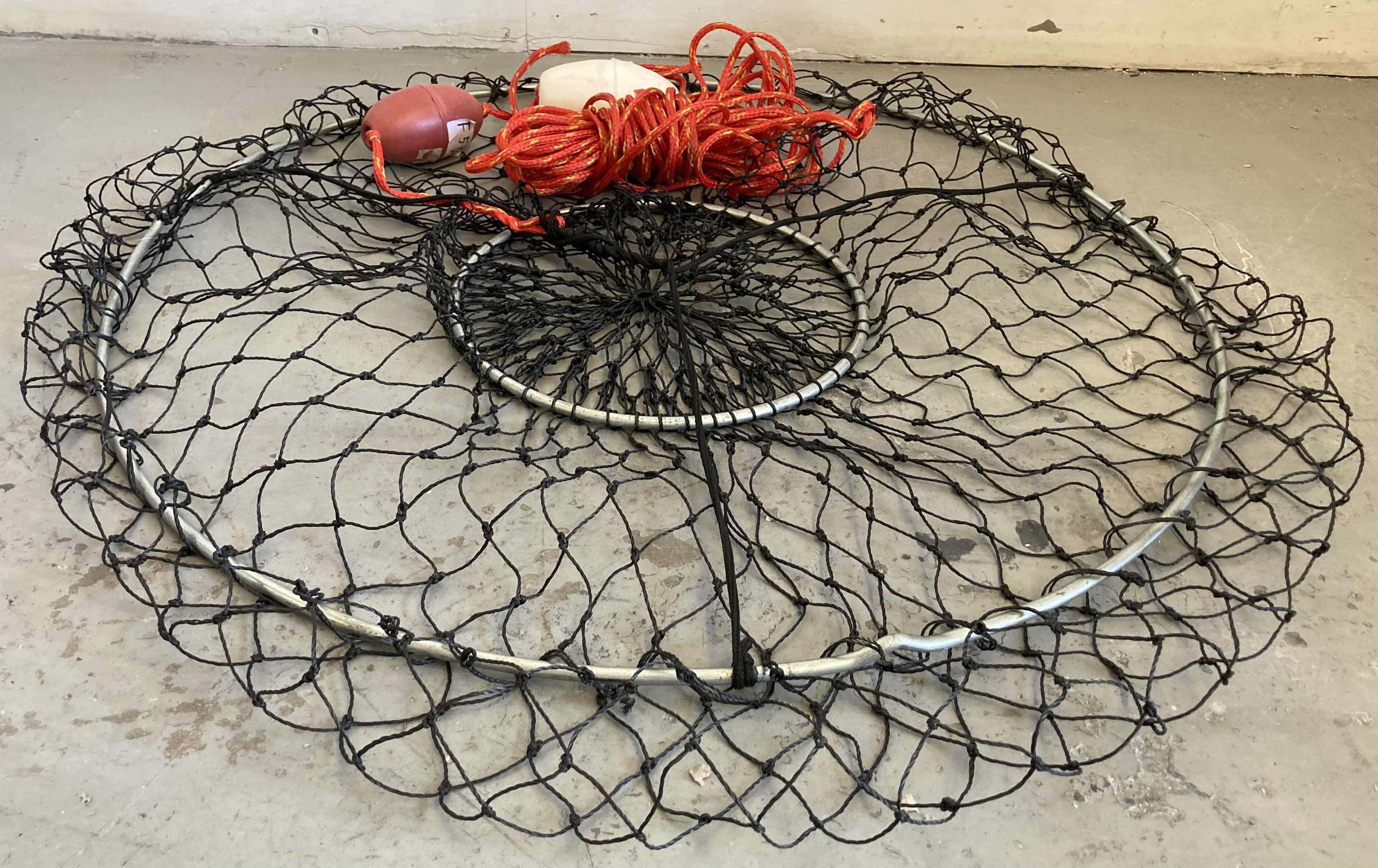 Photo 3 of $90.  NEW ROMAR LOBSTER & CRAB 36” NET TRAP