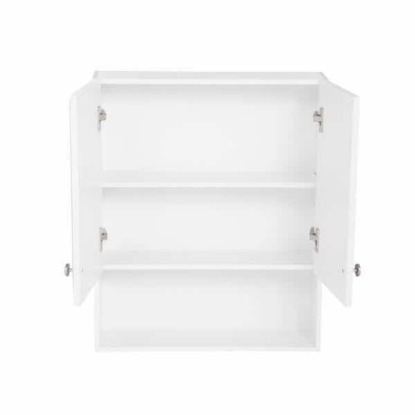 Photo 2 of GLACIER BAY WHITE RECTANGULAR MEDICINE CABINET W ADJUSTABLE SHELVES MODEL 45396M 23.13” X 7.5” H27.88”