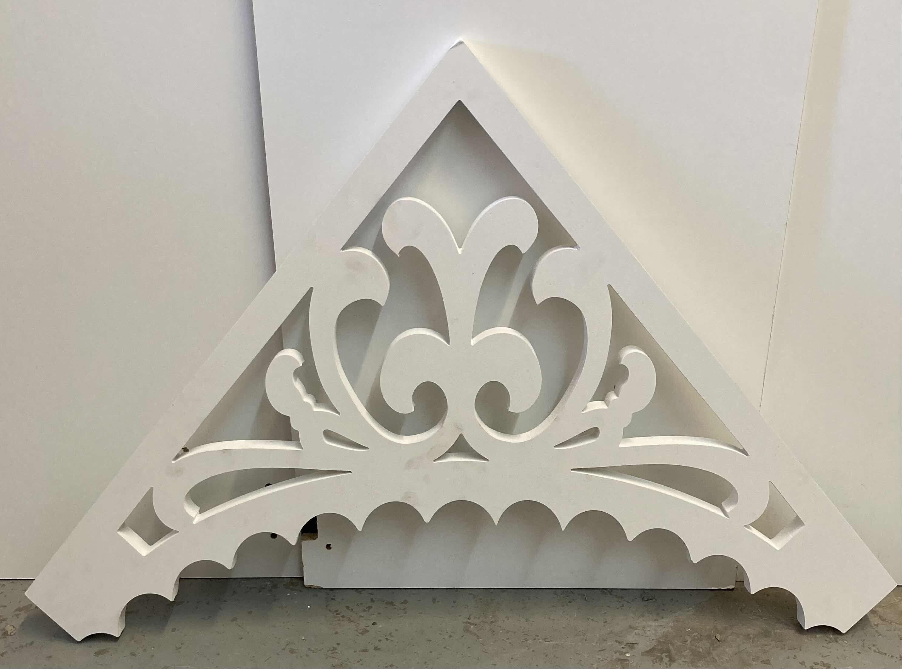 Photo 1 of EKENA MILLWORK PITCH GENOVA GABLE PENDANT PVC MOULDING