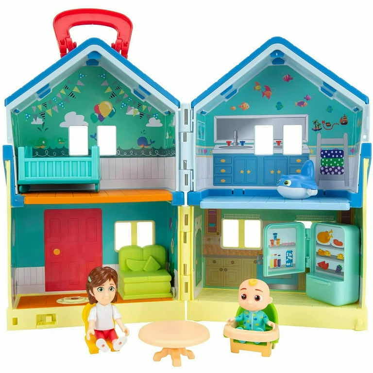 Photo 1 of COCOMELON DELUXE FAMILY HOUSE ACTION FIGURE SET