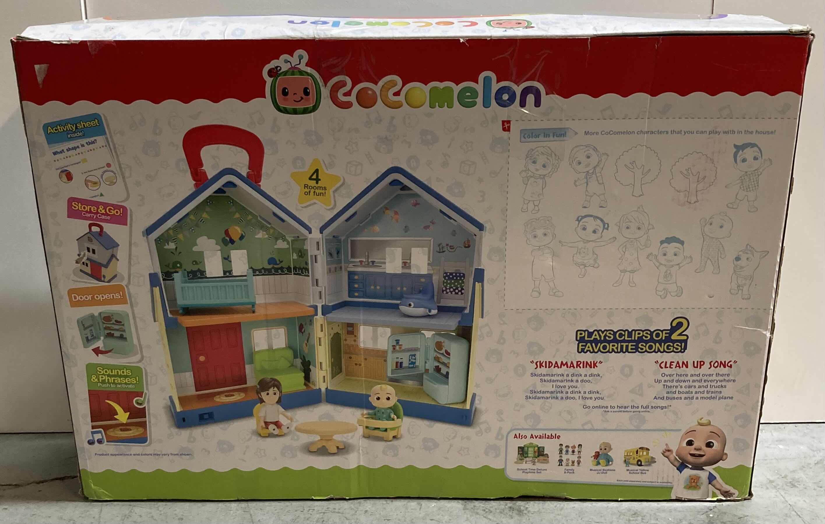 Photo 4 of COCOMELON DELUXE FAMILY HOUSE ACTION FIGURE SET